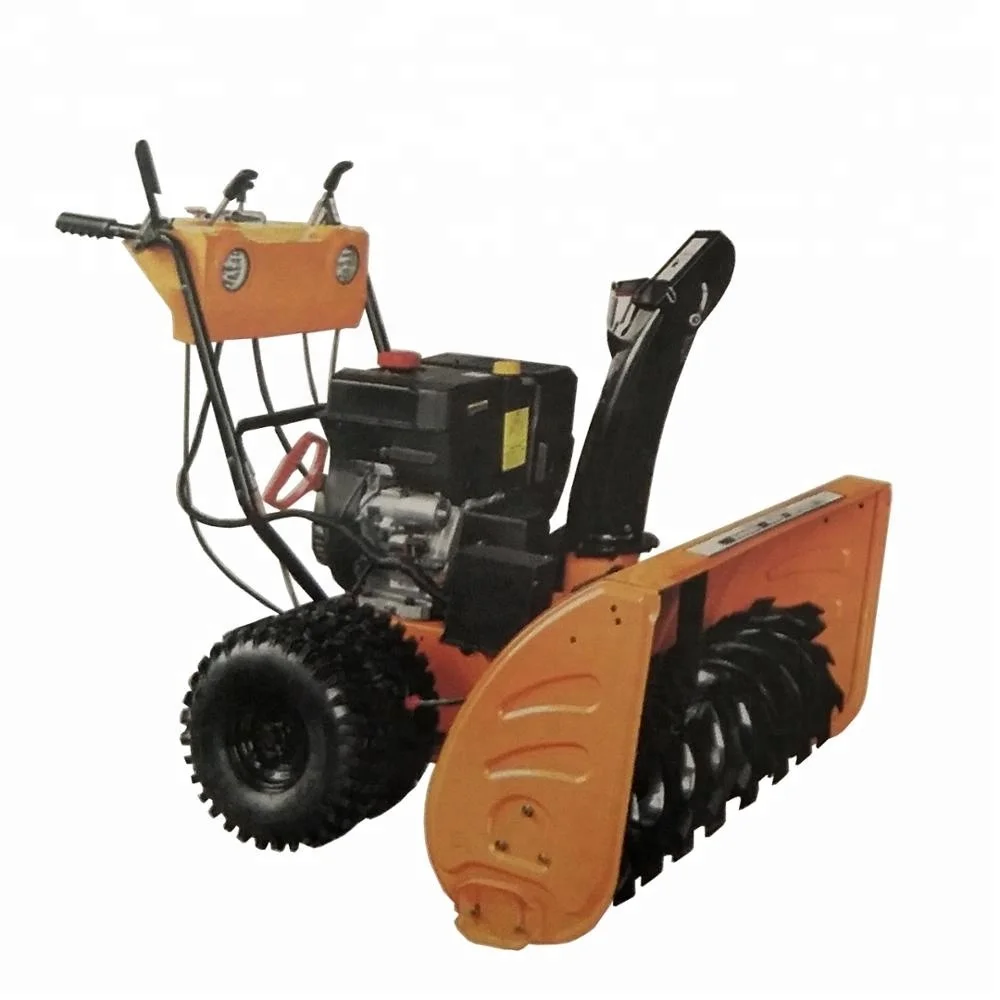 High quality gasoline engine type snowplough