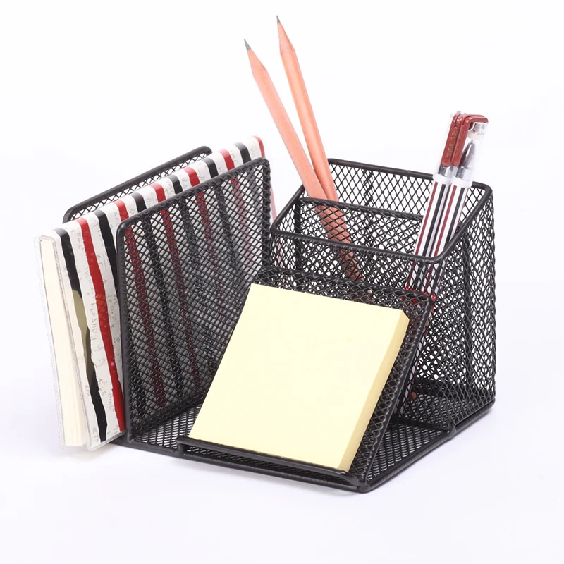 Mesh metal accessories desk organizer tray
