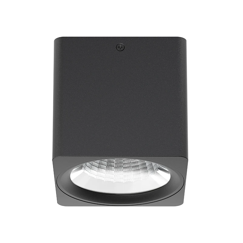 home office quality light led spotlights cylinder surface mounted anti glare cob down light 7w