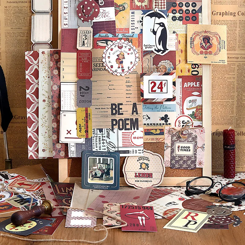 DIY Vintage Scrapbooking Supplies Scrapbooking Materials Papers