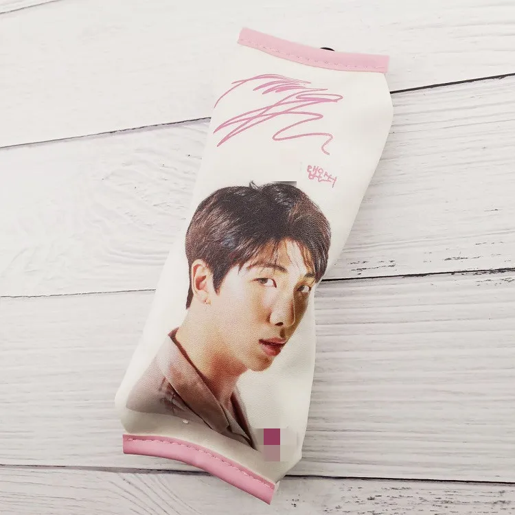 Kpop Bangtan Boys Blackpink V JK JIMIN JIN JH RM SUGA Canvas Storage Bag Pencil