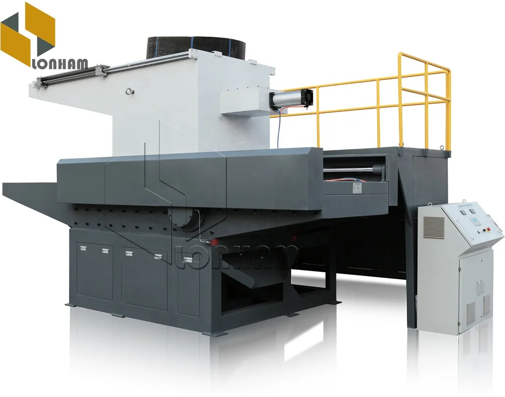 
High Safety Level Industrial Heavy Duty Plastic Shredder Machine 