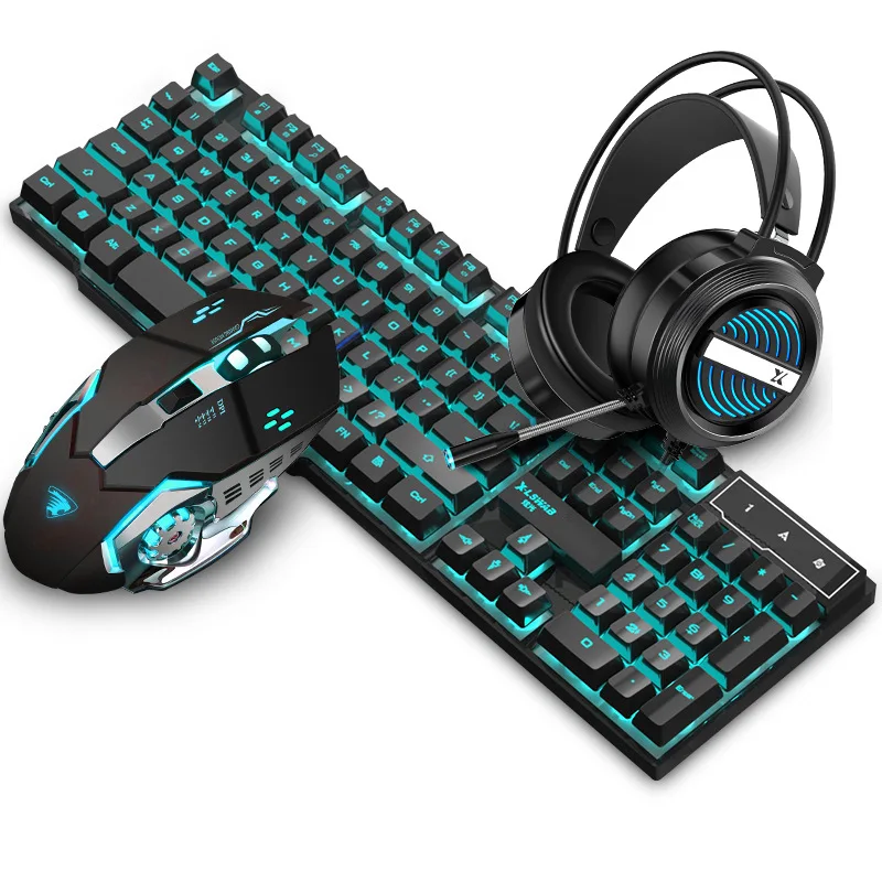 GX50 Professional Gaming Keyboard and mouse combo RGB Backlit USB Wired Keyboard For PC Desktop Laptop Computer