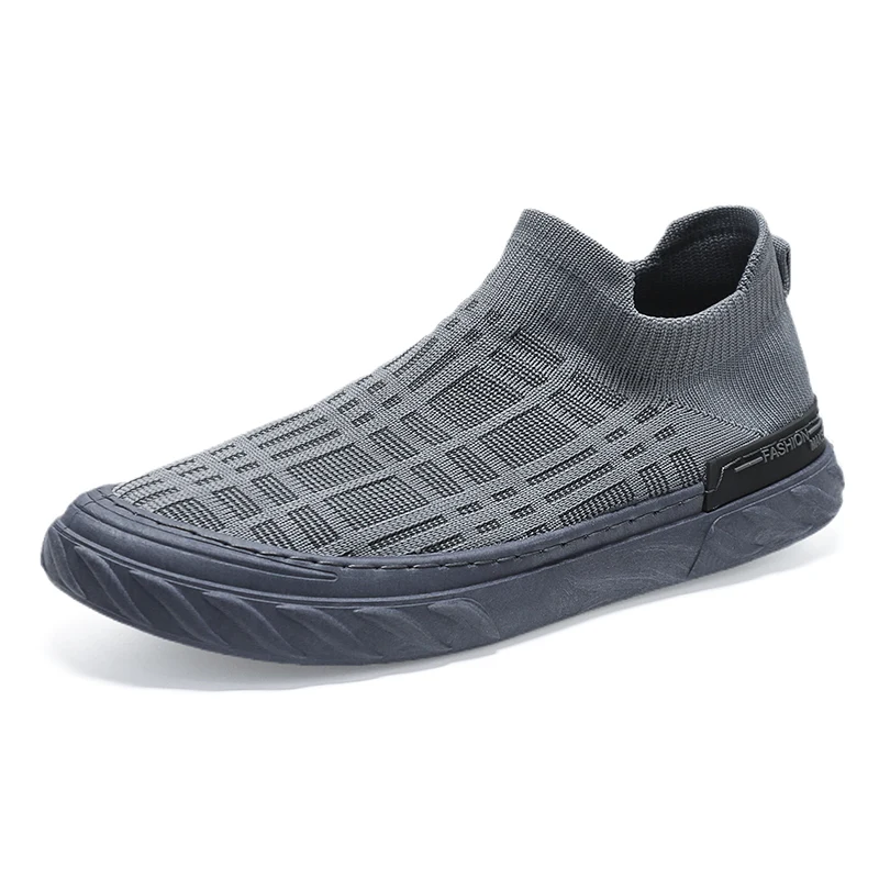 Jackbaggio Made Stylish Anti Odor Men Cheap Low Price Woven Fabric Slip On Casual Shoes Factory