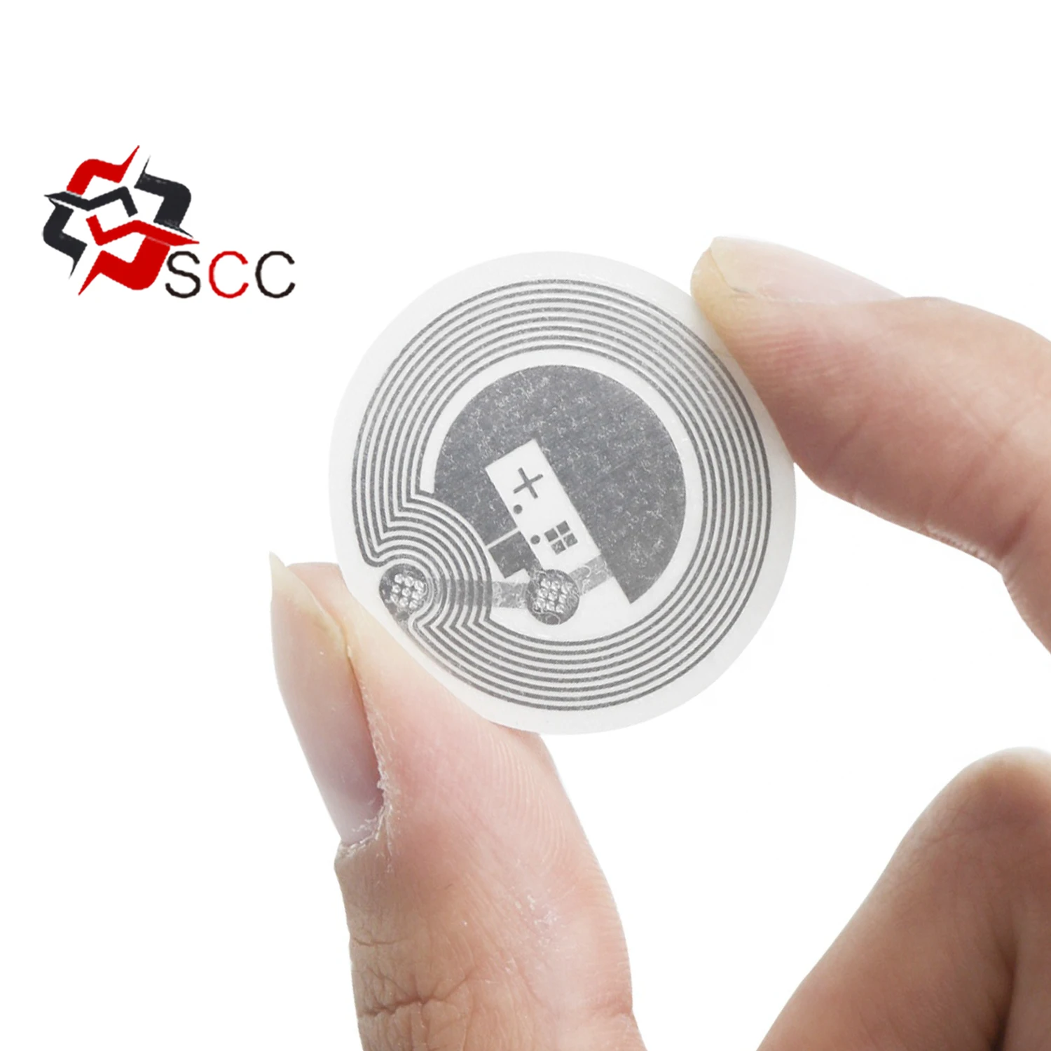  Лучшая цена круглая мини-бирка 19 мм совместимая с Fudan 1K hf RFID-бирка/Этикетка/наклейка rfid Влажная и сухая