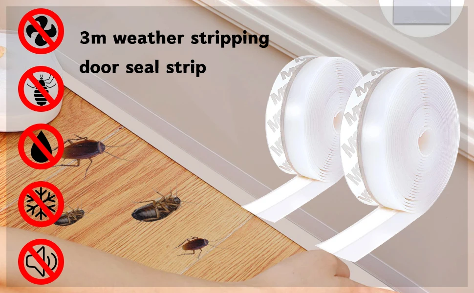 transparent silicone door bottom threshold seals for door bottom sealing and sound insulation