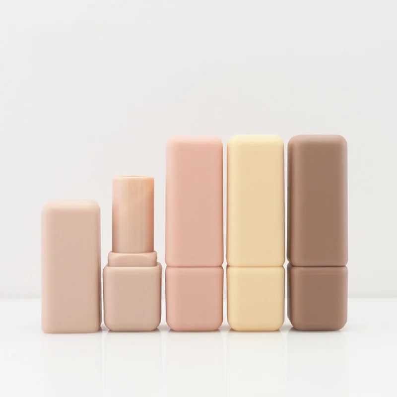 2023 New Matte High-grade Lipstick Tube Rubber Factory Price Custom Lipstick Container Makeup Package