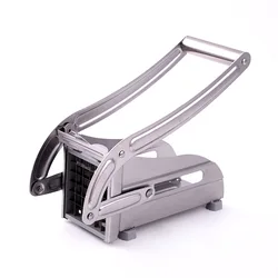 Hot Sale French Fries Slicer Potato Chips Maker Stainless Steel Manual Potato Cutter