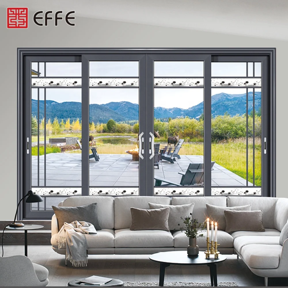 
german design exterior sliding doors triple commercial building used thermal breaking aluminum frame sliding glass door 