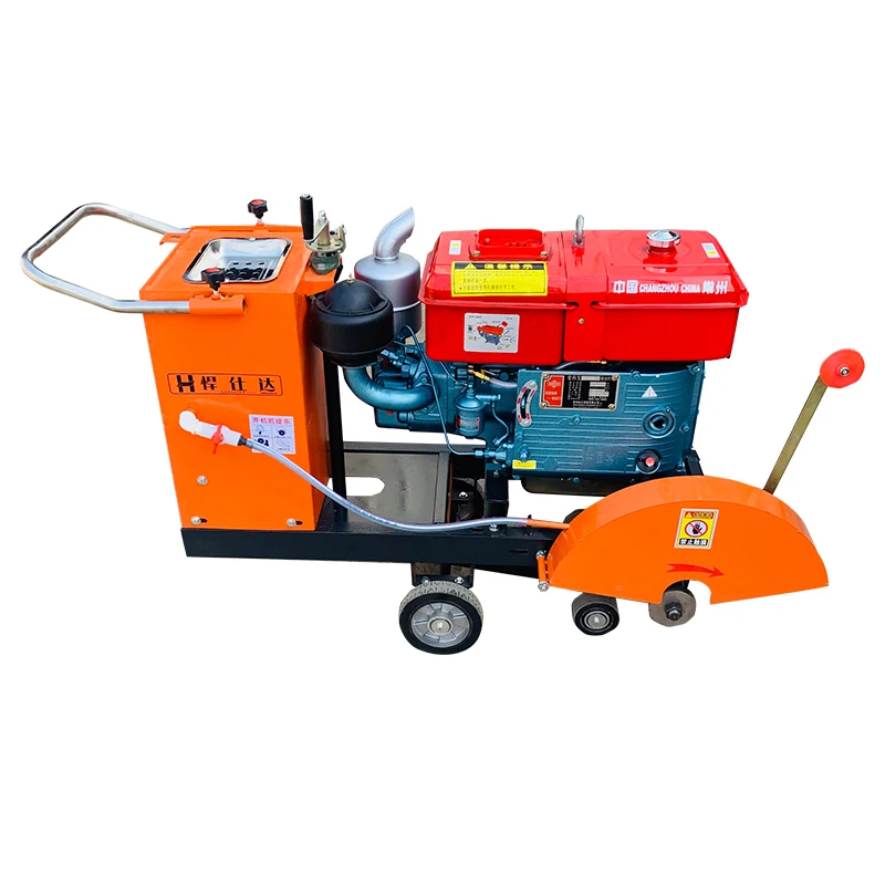 High efficiency concrete cutting tools gasoline road asphalt concrete pavement cutter for sale