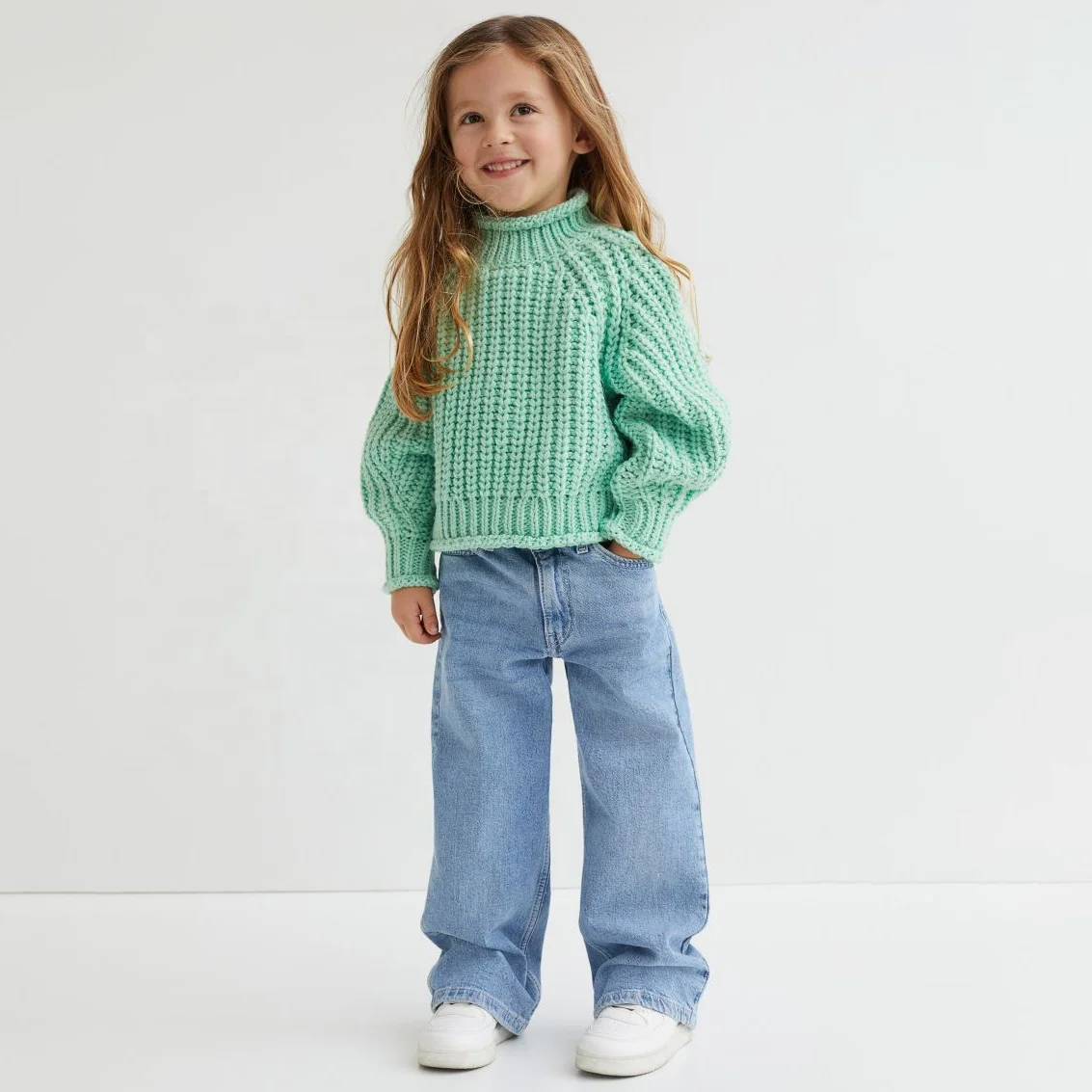 Autumn spring loungewear mommy and me sweaters mother and daughter matching top clothes