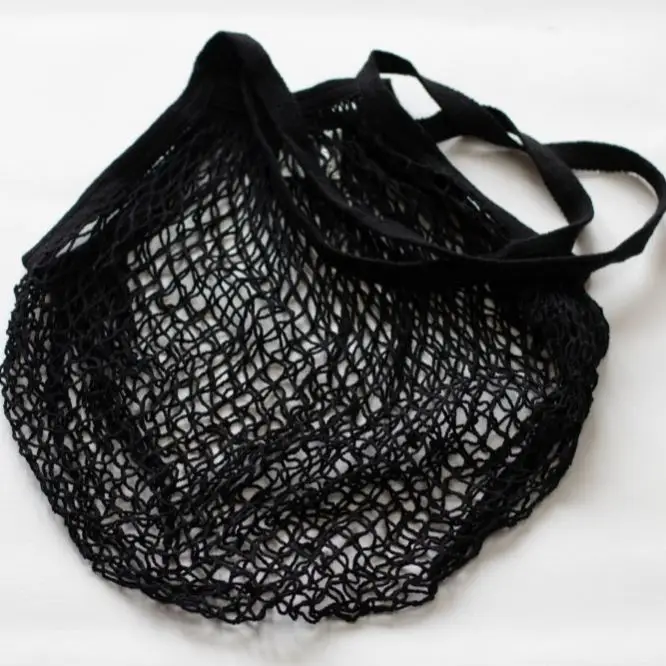 Natural Cotton Vegetables Market Shopping Mesh