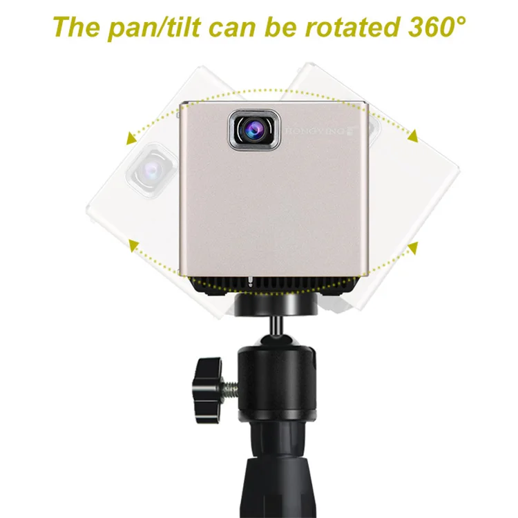 Landing Pad Suitable Live Stand Universal Projector Mini Projector Camera Floor Stand With 1 / 4 Inch Screw Nut