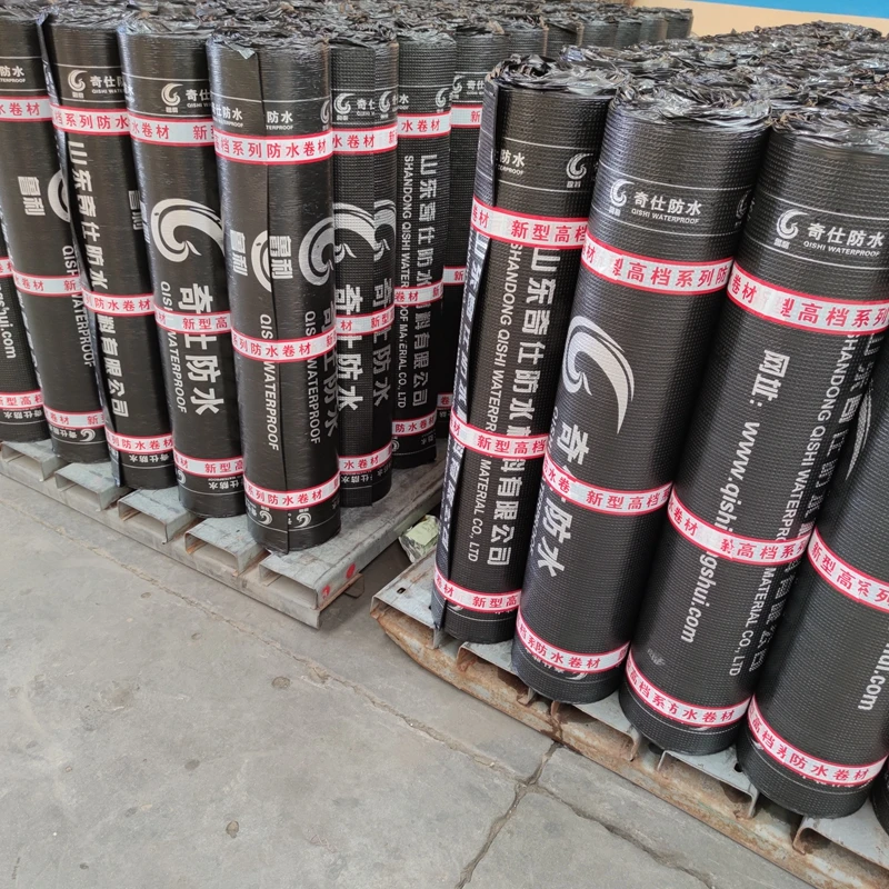 China SBS Modified Elastomeric Membrane 3mm-4mm Underground Waterproofing Roof Wall Construction Applications Bitumen Asphalt