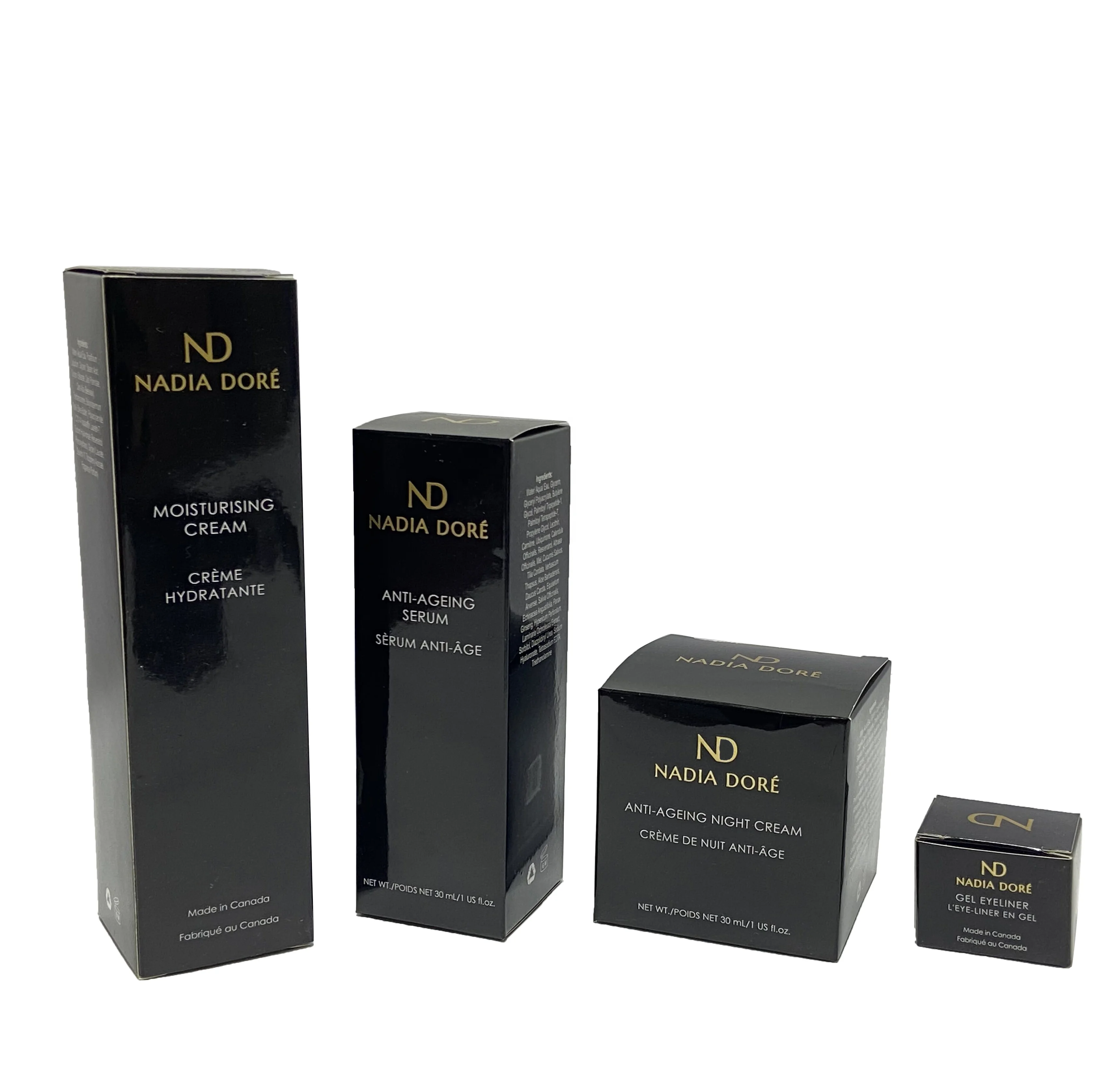 Free Sample Cardboard Custom Cosmetic Lip Gloss Flip Top Packaging Box Gift Box Skincare Makeup Sets Cosmetic Box Packaging