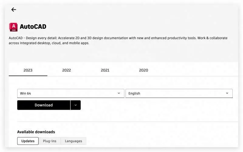 Online Genuine License Key Autodesk AutoCAD  3 Year Subscription 2024/2023/2022/2021 For Mac/PC/iPad Drafting Drawing Tool Softw