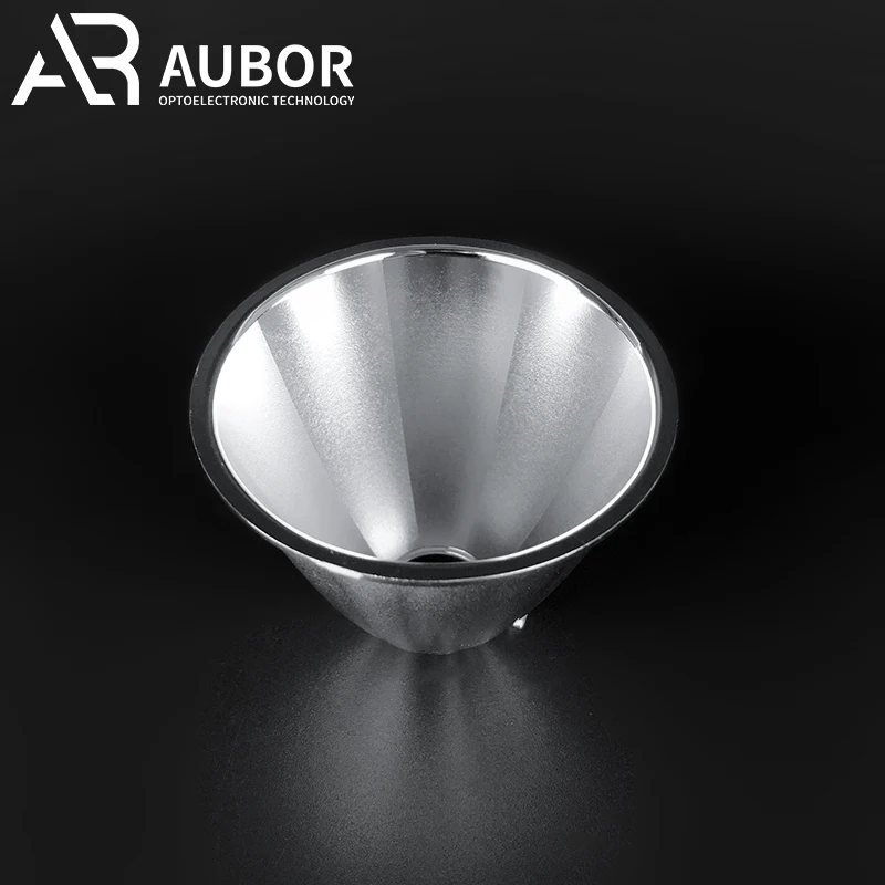 High Efficiency  Downlight  Spotlight Narrow Beam 12 Degree Optical COB Led Reflector Cup Plastic Reflectors