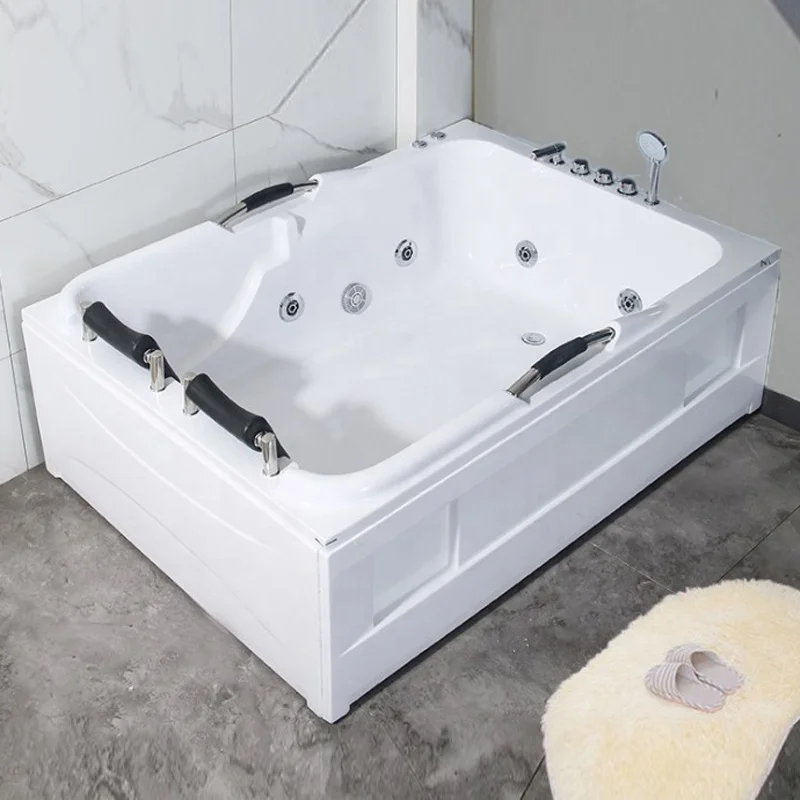 Modern SPA for double 2 person spa tubs whirlopool bathtub with pure acrylic material massage bathtub spa bath