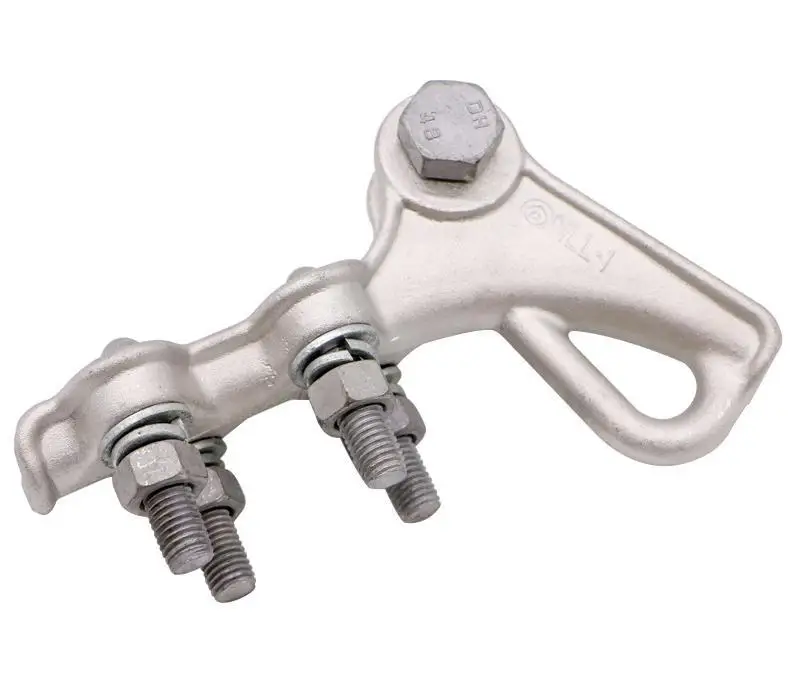 Power Line Accessories NLL Series Aerial Strain Clamp with 2 Bolts Bolt Type Tension Clamp China Silver Body Hot