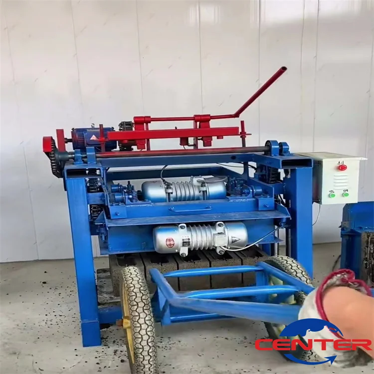 Factory wholesale  QMJ4-35C Manual Handwork Brick Making Machinery Soil Sintered Rock Brick Laying Block Concrete Making Machine