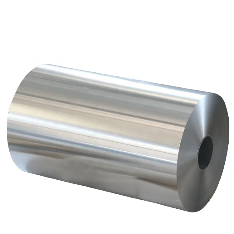 China Food Grade 8011 O Temper Aluminum Foil 9 12 13 14 16 18 25 Micron Thickness Hookah Foil