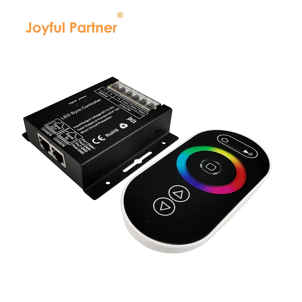 RGB RGBW WW/CW CCT LED Strip Light Controller 5 in 1 Compatible with Color Change RGB + Warm + Cool White LED Strip Light