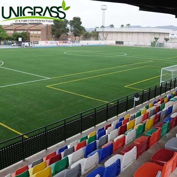 UN excellent quality Popular soccer artificial grass carpets for football stadium for football field
