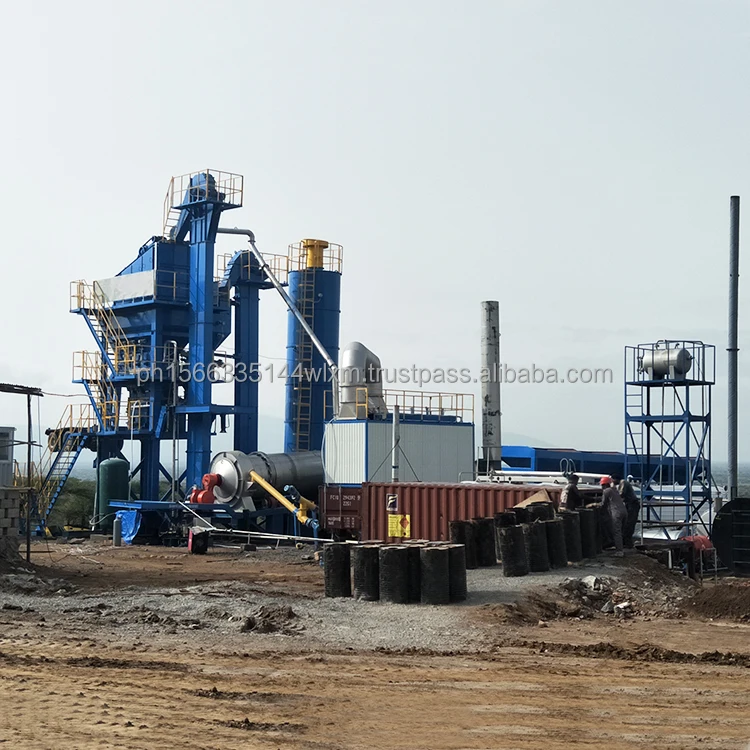LB2500 asphalt plant diesel roady asphalt mixing plant