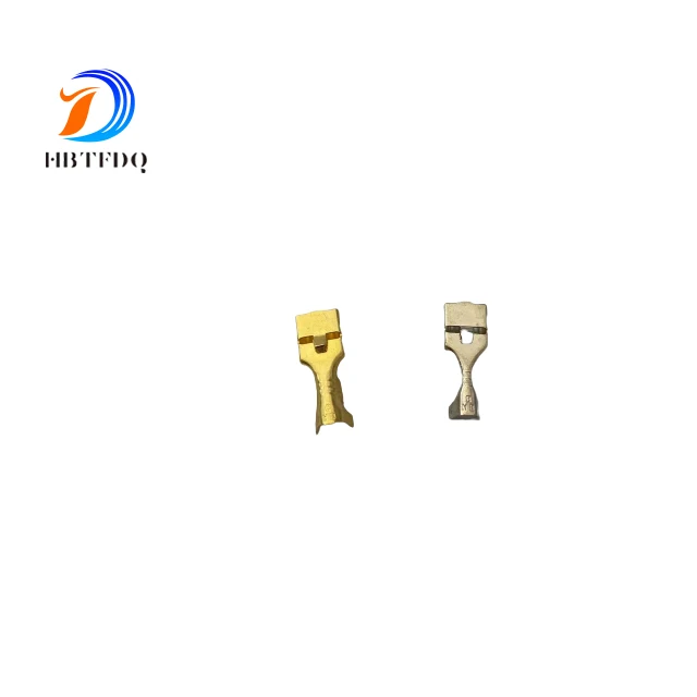 Terminal Connector 6.3mm Pin Auto Electric Material Type of Electrical Copper Crimp Terminal