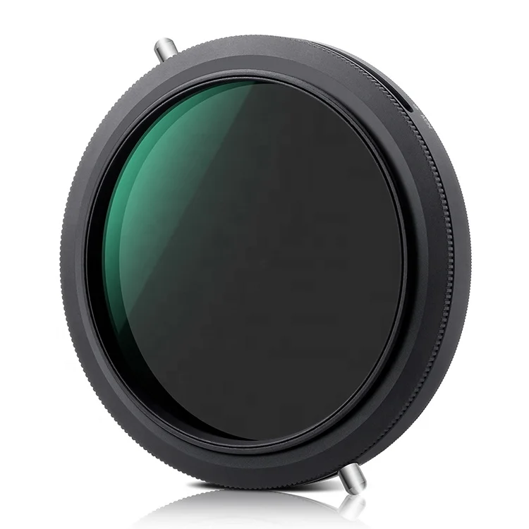 K&F Concept Nano-coating CPL+VND 2in1 lens filter No X-effect variable ND filter ND2-32