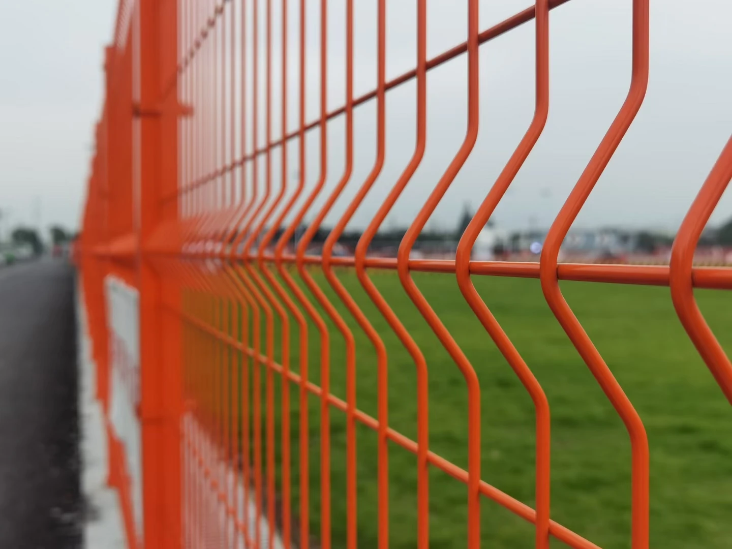 3d curved welded wire mesh fence panel for garden curved fencing timbe 3d panel fence machine