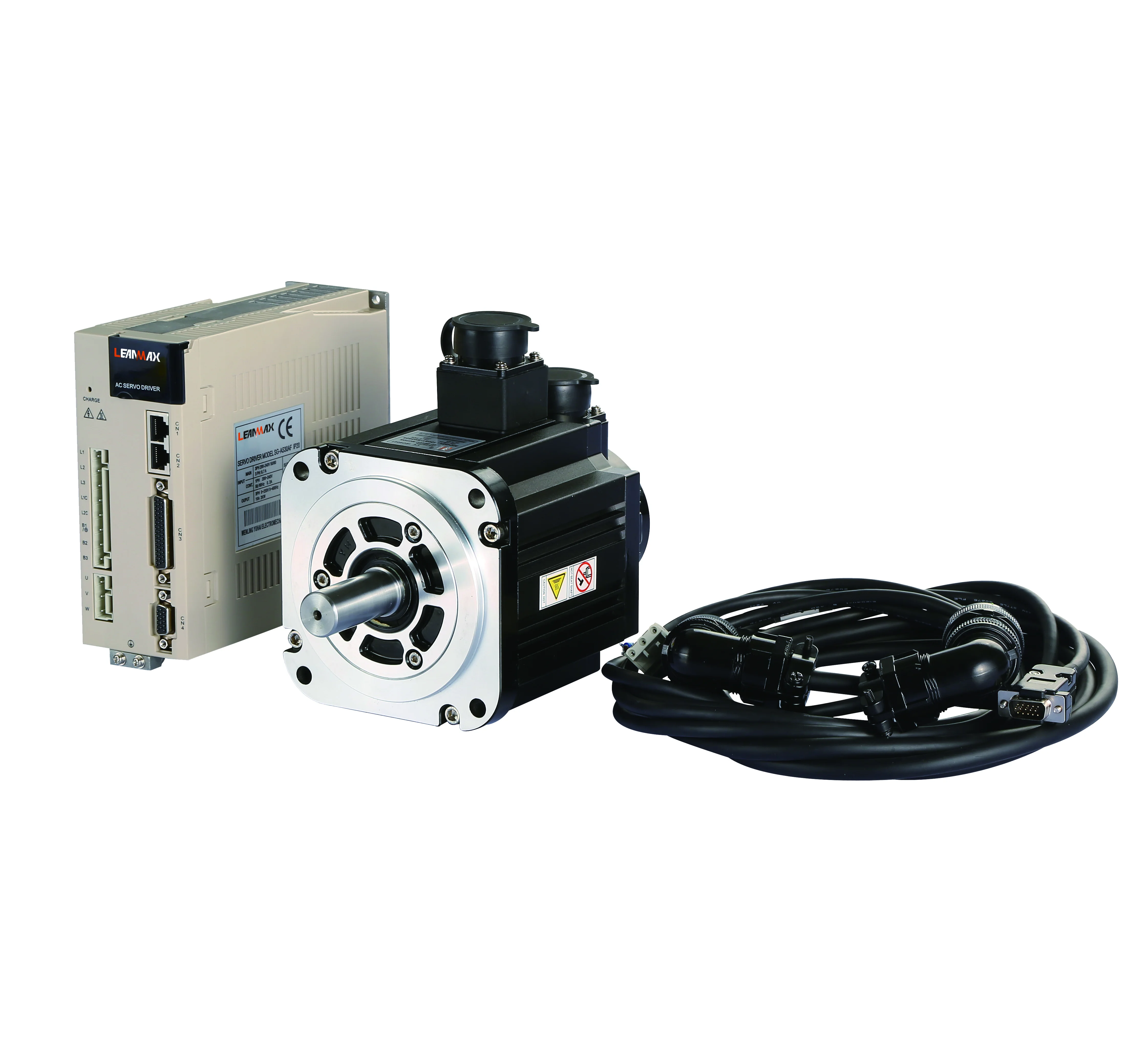 3.0KW 20.0N.m 1500RPM AC Servo Motor And Servo Driver For CNC Lathe Machine