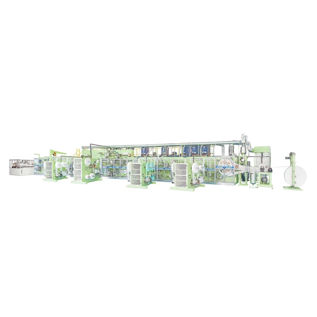 Best design semi-servo automatic baby diapers machines made in China