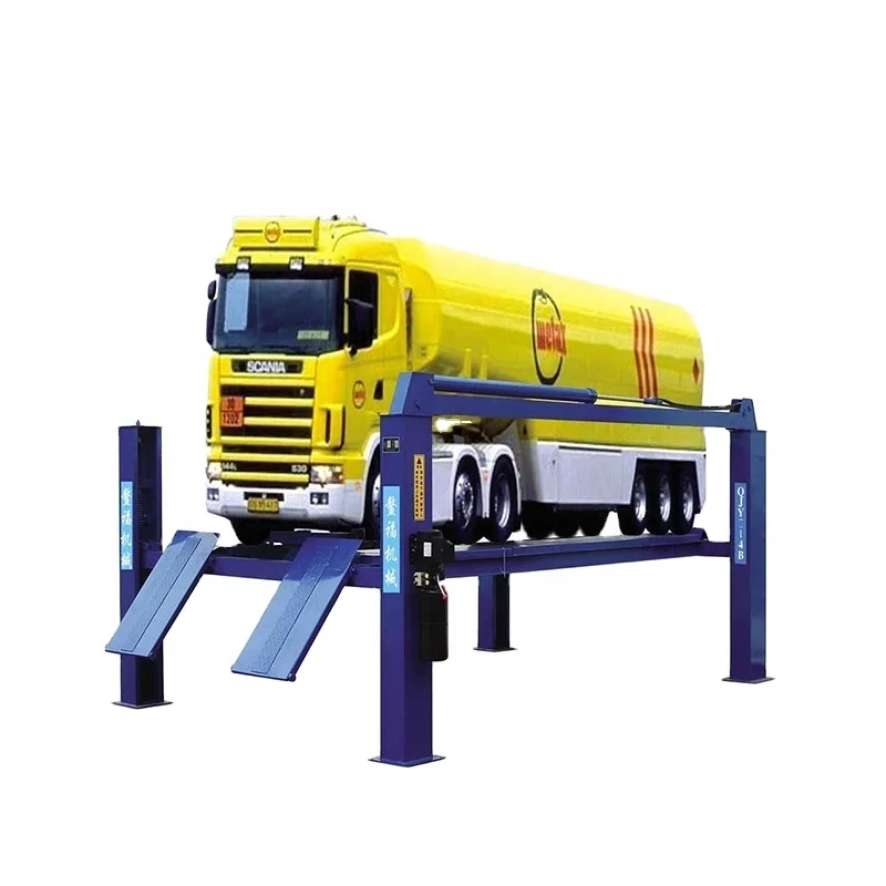 
china large vehicle supplier manufacturers machinery equipment car elevator 4 four post hydraulic car lift for sale 