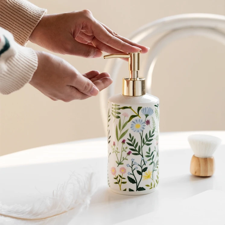 Dispensador де Jabon Liquido отельные аксессуары для ванной керамический насос лосьон рук шампунь дозатор жидкого мыла