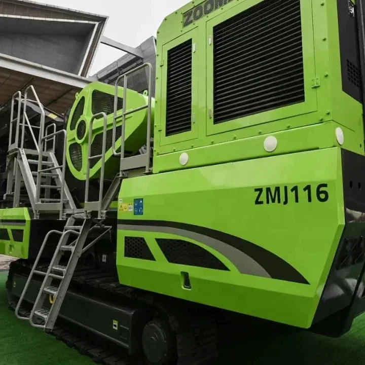Мобильная Щековая Дробильная Станция moomlion ZMJ116
