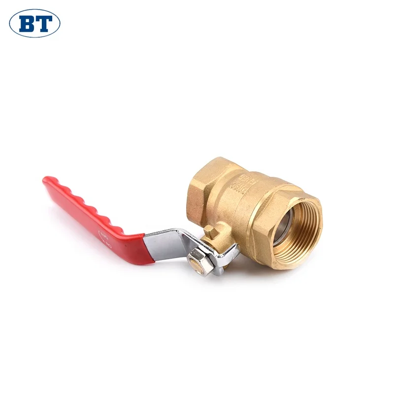 BT1013 top selling brass ball valve dn 50 with red handle