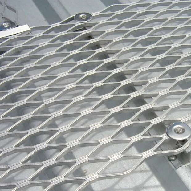 high quality roof grip strut grating for solar aluminum perforated plank walkway