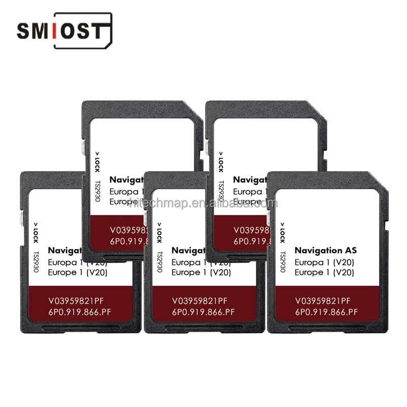 SMIOST Android Navigation CID Change Navi Map Car GPS Navigator Card Navig SD for Seat AS V20 Leon Arona