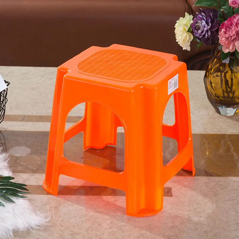 Custom Color Small Low Height Portable Cheap Stackable Plastic Stools