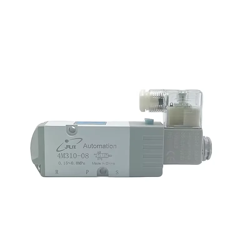 2/5 Way Air Compressor Pneumatic Air Control Solenoid Valve  DC24V DC12V AC110V AC220V Wiring Valve