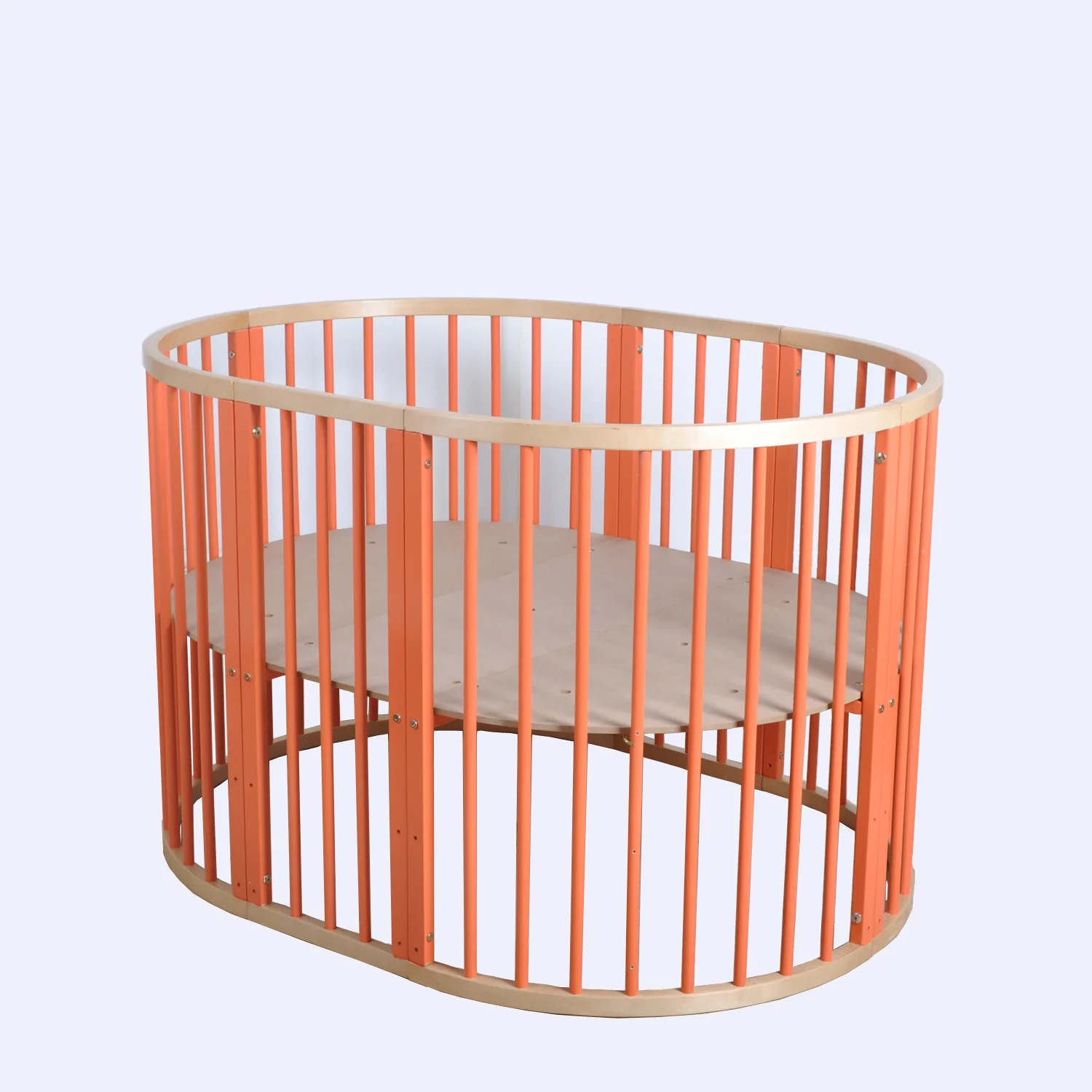 BESTKARE wholesale indoor wooden safety playpen Solid wood  babies playpen bed for game