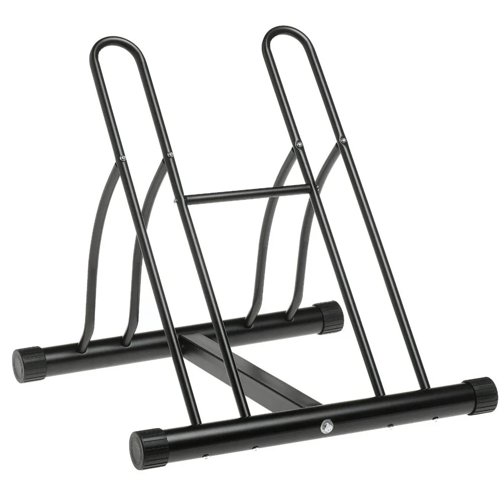 Bike Stand Cycling Rack Floor Storage Organizer for 2 Bikes