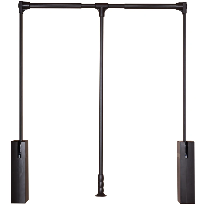 2024 new arrival wardrobe accessories pull down lift hangers mounting in closet