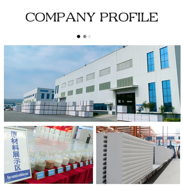 Construction Prefabricate Aac Block Concrete Wall Panel