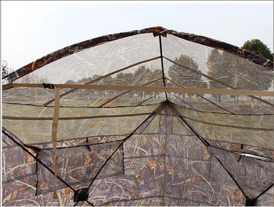 Wholesale Hot Sale Double Layers Camo Camouflage Hunting Blind Tent