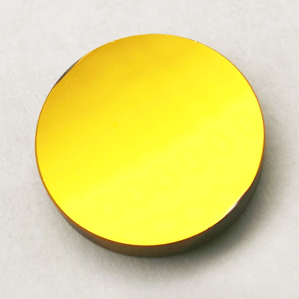 Custom high reflective gold coated Si/Silicon mirror for Co2 laser cutting/welding/marking machine