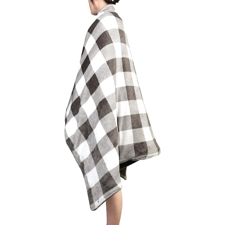 Vinmori Autumn Winter Sensory 12 Volt Heated Blanket 3 Heat Double Heating Electric Blanket