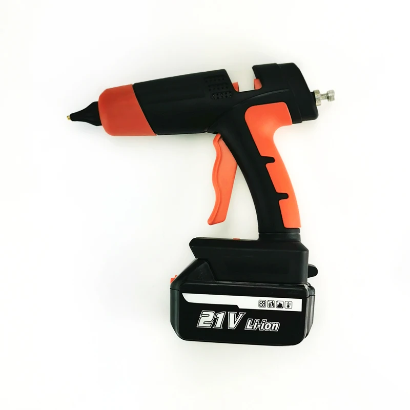11mm stick Hot Melt Glue Gun Match makita battery Interface 18v Lithium Battery Cordless Rechargeable Hot melting Glue Gun use