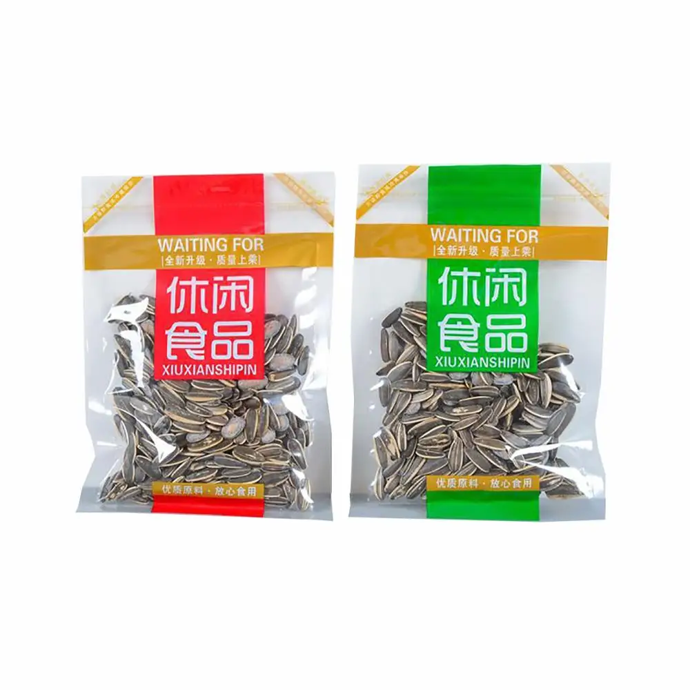 
Three sides seal transparent clear nylon lamination plastic food packing vacuum bag 